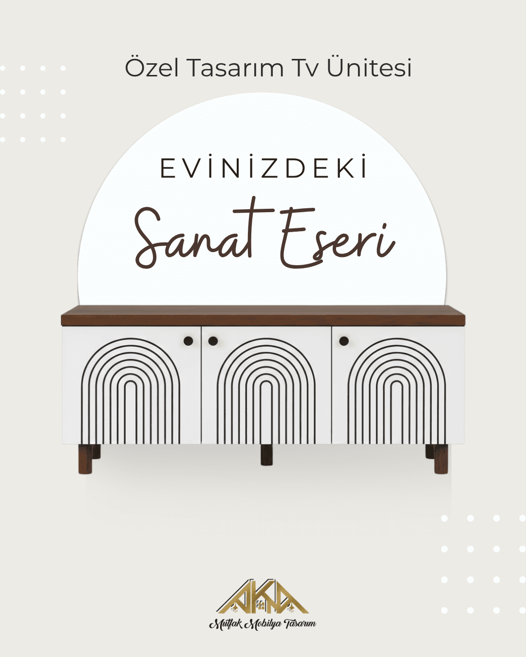 Özel Tasarım TV Ünitesi