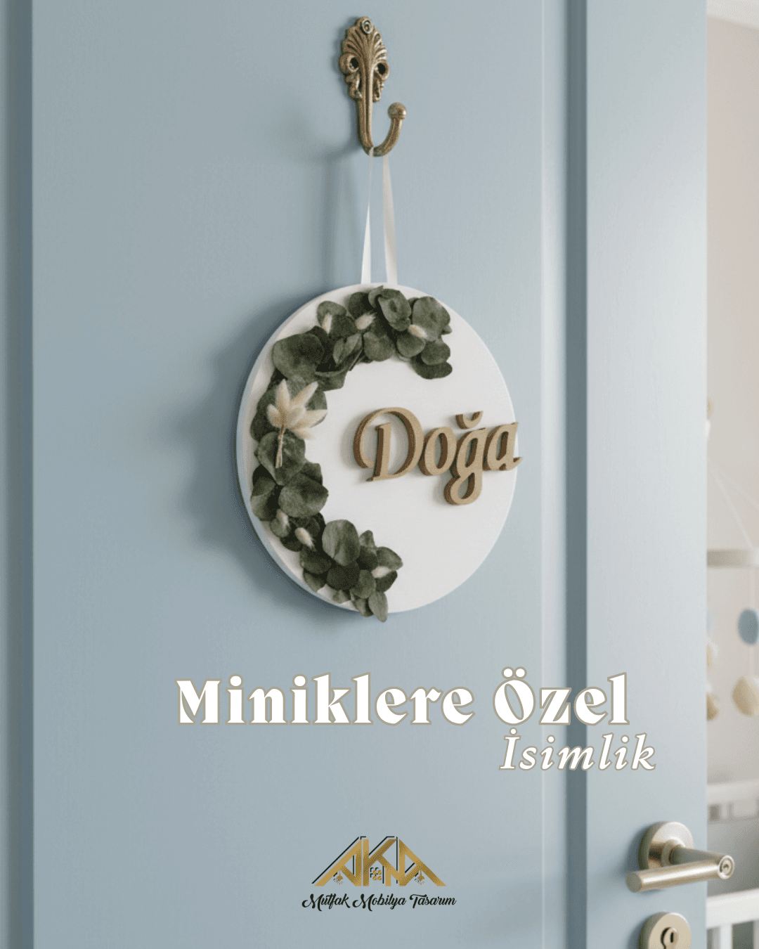 Miniklere Özel Kapı İsimliği